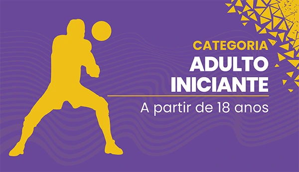 Categoria - Adulto Iniciante